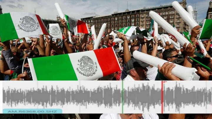 Mexico fans caused 'artificial' earthquake celebrating win over Germany Fifa World Cup 2018 : चाहत्यांच्या जल्लोषाने मेक्सिकोत कृत्रिम भूकंप