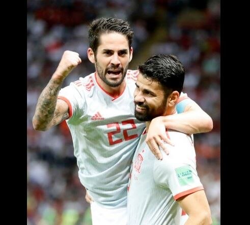 FIFA World Cup 2018 spain beat iran Diego Costa FIFA World Cup 2018 : रोमांचक लढतीत स्पेनची इराण वर 1-0 ने मात