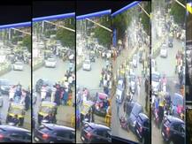 तरुणीने ब्रेकऐवजी अॅक्सिलेटर दाबलं, कारने 5 जणांना उडवलं!