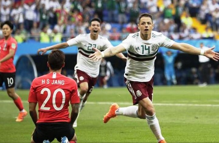 mexico win over south koria in fifa world cup 2018 latest updates FIFA 2018 : मेक्सिकोची दक्षिण कोरियावर 2-1 ने मात, सलग दुसरा विजय साजरा
