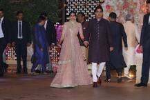 प्री एंगेजमेंट सेरेमनीतील आकाश अंबानी आणि श्लोकाचे खास फोटो