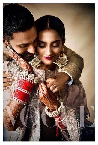 या सुंदर फोटोंसाठी सोनमने वोग इंडिया मासिकाचे आभार मानले आहे.