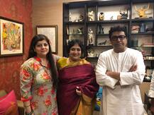 राज ठाकरे यांच्या भेटीला मिसेस रजनीकांत