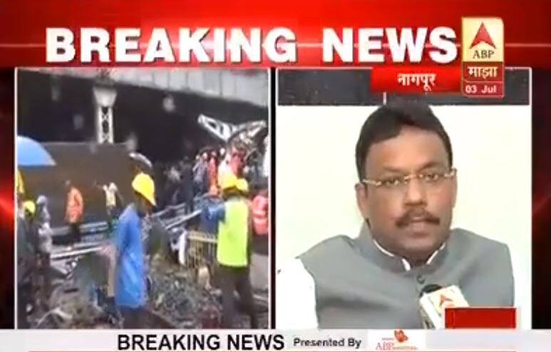 पूल दुर्घटना : पश्चिम रेल्वेवर दोन्ही दिशेची वाहतूक पूर्वपदावर