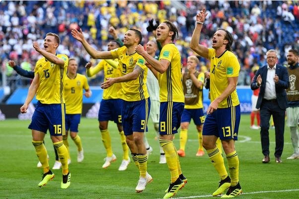FIFA World Cup 2018 : Sweden enters pre quarter finals beating Switzerland latest update FIFA World Cup 2018 : स्वित्झर्लंडचा पराभव, स्वीडन उपांत्यपूर्व फेरीत