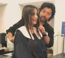 कॅन्सरग्रस्त सोनाली बेंद्रेचा ‘न्यू लूक’