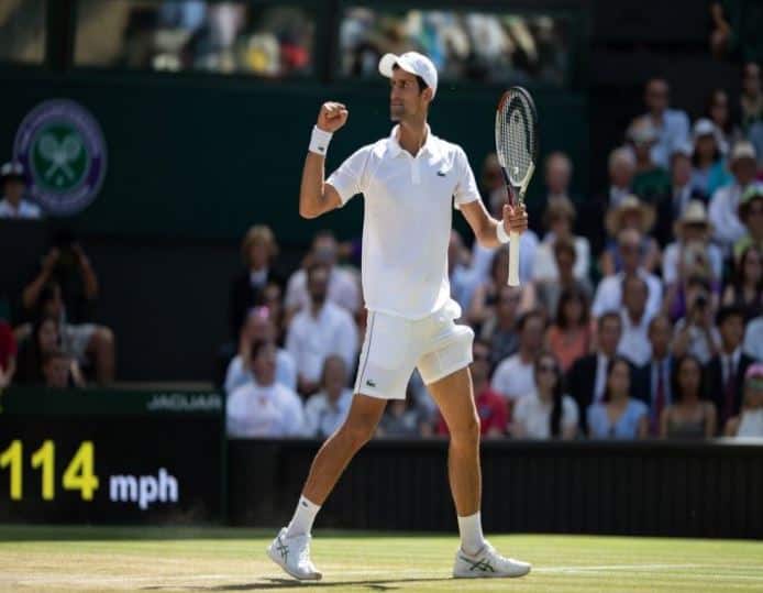 Wimbledon 2018 Men’s Final novak djokovic beat Kevin anderson विम्बल्डन स्पर्धेत जोकोविचचा विजय, कारकीर्दीतलं तेरावं ग्रँडस्लॅम नावावर