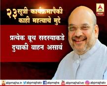 PHOTO : अमित शाहांचा 23 सूत्री कार्यक्रम, स्वबळाचे संकेत