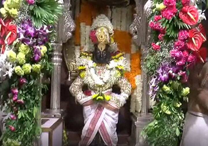 राजोपचार सुरु झाल्यानंतर विठूरायाला प्रसन्न वाटावं म्हणून एका भक्तानं हा खटाटोप केला.