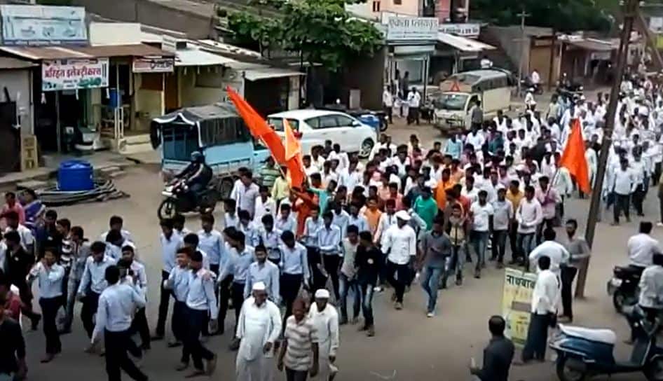 Maratha, Muslim, Dhangar community gathering rally to demand reservation नगरमध्ये आरक्षणाच्या मागणीसाठी मराठा, मुस्लिम, धनगर समाजाचा एकत्र मोर्चा