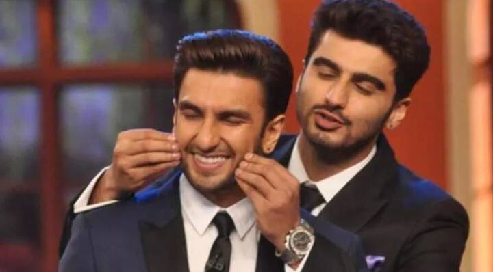 अर्जुन कपूर आणि रणवीर सिंह : बॉलीवूडमधील दोन तरुण चेहरे रणवीर आणि अर्जुन आपल्या कामामुळे सतत चर्चेत असतात. ‘कॉफी विथ करण’ या कार्यक्रमात या दोघांनी आपल्या मैत्रीबाबत भाष्य केलं आहे. 