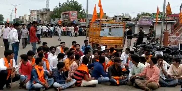 शेगाव शहरात कडकडीत बंद, मेहकर येथील नागपूर- मुंबई महामार्गावर आंदोलकांचा ठिय्या