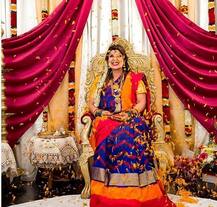 डोहाळ जेवणात अभिनेत्री रंभाचा डान्स