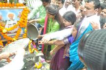 भगवानबाबांच्या स्मारकाच्या बांधकामास सुरुवात