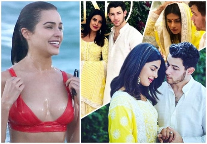 Nick Jonas' Ex Olivia Culpo Reacts to His Fast Engagement to Priyanka Chopra प्रियांका-निकचा साखरपुडा, निकच्या एक्स गर्लफ्रेण्डने मौन सोडलं