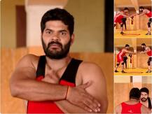 \'मॅट\'वरील कुस्तीचा श्रीगणेशा, कोल्हापुरात राणाचा जोरदार सराव