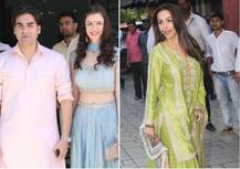 अरबाज गर्लफ्रेण्डसोबत अर्पिताच्या घरी, मलायकाचीही हजेरी