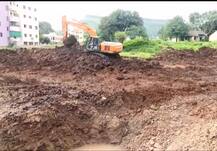 सातारा गणपती विसर्जन वाद, कृत्रिम तलावाचं बांधकाम सुरु