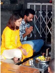 अजिंक्य राहणे सपत्नीक नृसिंहवाडीत दत्त दर्शनाला