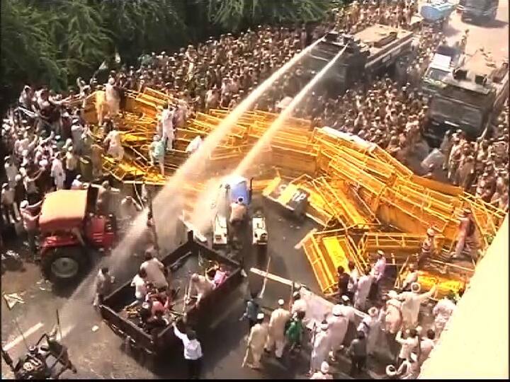 भारतीय किसान युनियन हे आंदोलन करत आहे. ज्याला किसान क्रांती यात्रा असं नाव देण्यात आलं आहे. उत्तराखंडच्या हरिद्वारमधून या यात्रेला सुरुवात झाली होती. मात्र दिल्लीच्या सीमेवर शेतकरी येताच पोलिसांनी त्यांना रोखलं. इतकंच नाही तर मोठ्या प्रमाणात पाण्याचे फवारे शेतकऱ्यांवर मारण्यात आले. अनेक शेतकरी ट्रॅक्टरही घेऊन आले होते. मात्र पोलिसांनी शेतकऱ्यांना रोखलं.