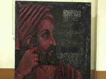 तरुणीने साकारले अद्भुत शिवराय