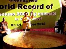 510 किलो वजनी कढई, 3000 किलो खिचडी, विष्णू मनोहरांचा विक्रम