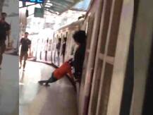 VIDEO हार्बर मार्गावर पुन्हा स्टंटबाजांचे माकडचाळे