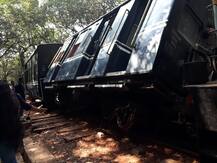 ‘माथेरानची राणी’ रुळांवरुन घसरली