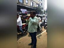 फोनवरुन शिवीगाळ, राज्यमंत्री रवींद्र चव्हाण कॅमेरात कैद