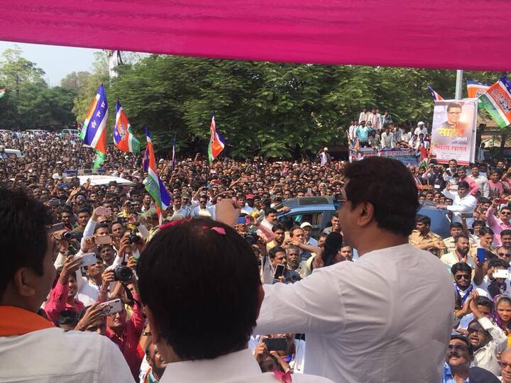 यवतमाळमध्येही राज ठाकरेंचं जंगी स्वागत करण्यात आलं. वणी येथे जाताना कार्यकर्त्यांनी मोठी गर्दी केली होती.