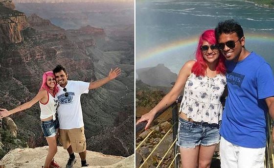 Kerala couple died after falling from Yosemite cliff while taking selfie, claims family member कॅलिफोर्नियातील 'त्या' भारतीय दाम्पत्याचा मृत्यू 800 फुटांवर सेल्फी घेताना!