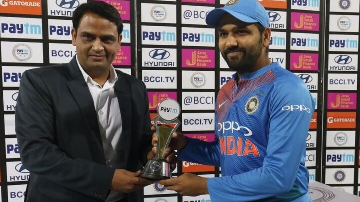IND vs WI 2nd T20 : Rohit sharma praise khaleel ahmed and shikhar dhawan after series win 'ते' दोघे भारताच्या विजयाचे शिल्पकार, रोहितकडून कौतुक