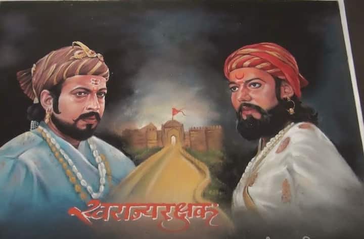 संभाजी मालिकेतील संभाजीच्या भूमिकेतील डॉ. अमोल कोल्हे यांचीही रांगोळी येथे साकारण्यात आली आहे. 