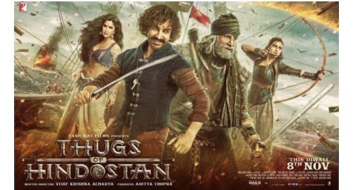 Thugs of Hindostan box office collection day 1: Aamir Khan's film earns estimated Rs 50 cr 'ठग्ज ऑफ हिंदोस्तान'ची पहिल्याच दिवशी रेकॉर्डब्रेक कमाई