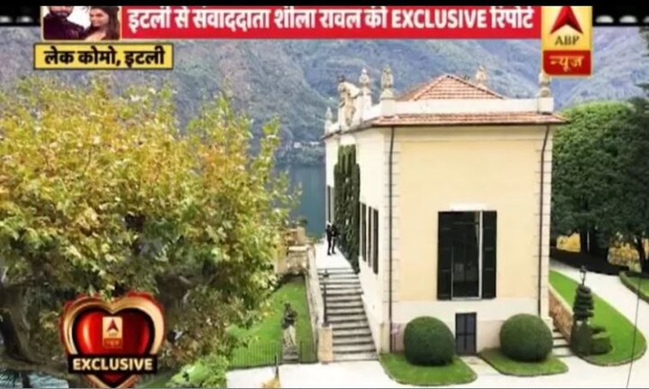 इटलीचा लेक कोमो जगभारातील लोकांना लग्नासाठी आवडीचं ठिकाण बनलं आहे. लेक कोमोच्या सभोवताली बर्फाळ डोंगर रांगा आहेत. त्यामुळे याठिकाणचं सौंदर्य जगभरातील लोकांना आकर्षित करत आहे