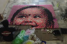 बालदिनानिमित्त मुंबईत जगातील सर्वात मोठं प्लॅस्टिक बॉल मोझॅक