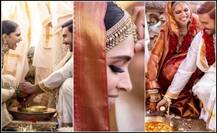 \'दीपवीर\'च्या लग्नाचा अल्बम, मेहंदी ते लग्नापर्यंतचे फोटो