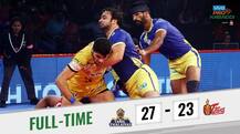 Pro Kabaddi League 2018 : थलायवाजचं कमबॅक, टायटन्सवर मात