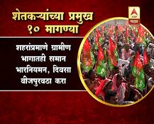 उलगुलान मोर्चा : शेतकऱ्यांच्या दहा प्रमुख मागण्या