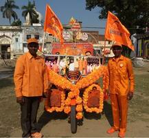 बाळासाहेबांचा सर्वात मोठा फॅन बाईकने अयोध्येत