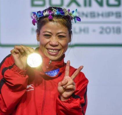 मेरी कोमने याआधी 2002, 2005, 2006, 2008 आणि 2010 सालच्या जागतिक बॉक्सिंग स्पर्धेत सुवर्णपदकाची कमाई केली होती. 2001 सालच्या जागतिक बॉक्सिंग स्पर्धेत तिला रौप्यपदकावर समाधान मानावे लागले होते. 2012 सालच्या लंडन ऑलिम्पिकमध्ये मेरी कोम कांस्यपदकाची मानकरी ठरली होती.