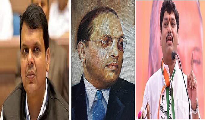 मंत्रालयात आंबेडकरांचे तैलचित्र लावायला मुख्यमंत्र्यांकडे वेळ नाही का? : मुंडे CM Devendra Fadnavis don't have time for Painting of Dr. Babasaheb Ambedkar says Dhananjay munde मंत्रालयात आंबेडकरांचे तैलचित्र लावायला मुख्यमंत्र्यांकडे वेळ नाही का? : मुंडे