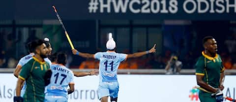 हॉकी विश्वचषकात भारताची विजयी सलामी, आफ्रिकेचा 5-0 ने धुव्वा हॉकी विश्वचषकात भारताची विजयी सलामी, आफ्रिकेचा 5-0 ने धुव्वा