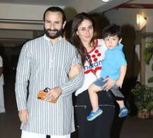 तैमूरच्या वाढदिवसाच्या आधीच जंगी पार्टी