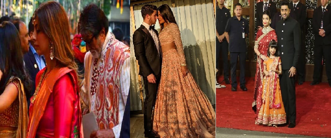 Isha Ambani Wedding : bollywood celebrities were present इशा अंबानीच्या लग्नाला अवघं बॉलिवूड अवतरलं