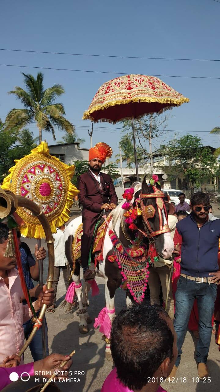 सांगली जिल्ह्यातील इस्लामपूरमध्ये पारंपरिक लग्नविधीला फाटा देत शिवशाही पद्धतीने एक अनोखा लग्नसोहळा पार पडला.