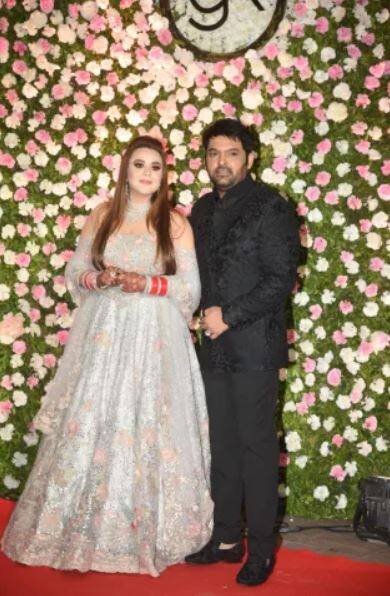 नवदाम्पत्य कपिल-गिन्नी (फोटो - मानव मंगलानी)