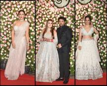 कपिल शर्माच्या रिसेप्शनला बॉलिवूडची हजेरी