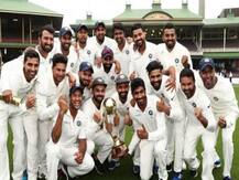 भारताचा ऐतिहासिक विजय, विराटसोबत अनुष्काचा मैदानावर जल्लोष