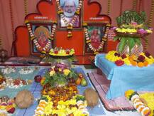 पनवेलच्या बल्लाळेश्वर मंदिरात श्री दत्तयागानिमित्त दीपोत्सव